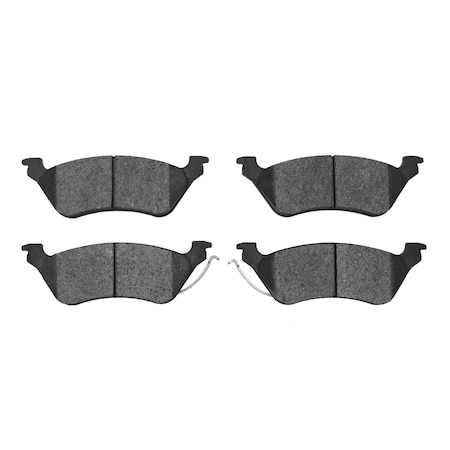 5000 Advanced Brake Pads - Semi Metallic, Long Pad Wear, Rear
